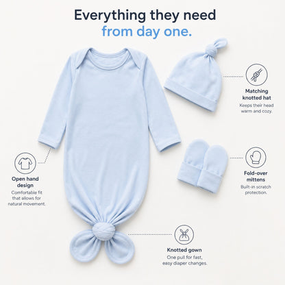 LullaSnug - Bamboo Newborn Sleep Set