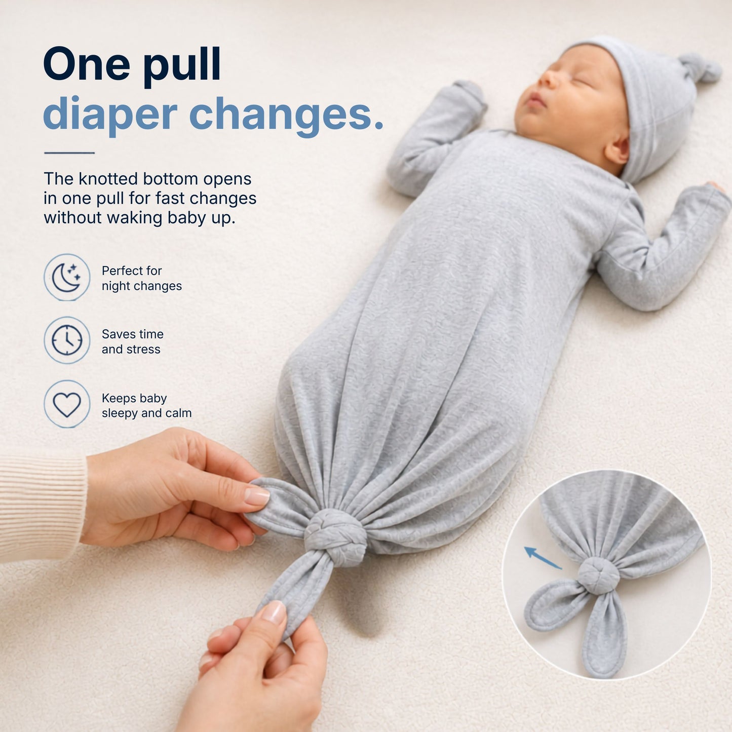 LullaSnug - Bamboo Newborn Sleep Set