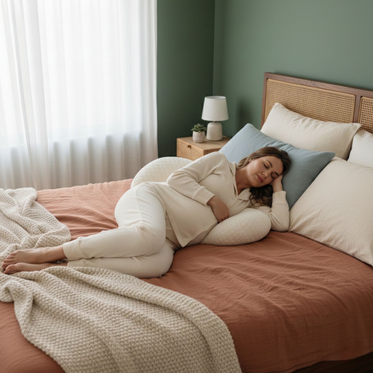 LullaNest™ Pregnancy Pillow