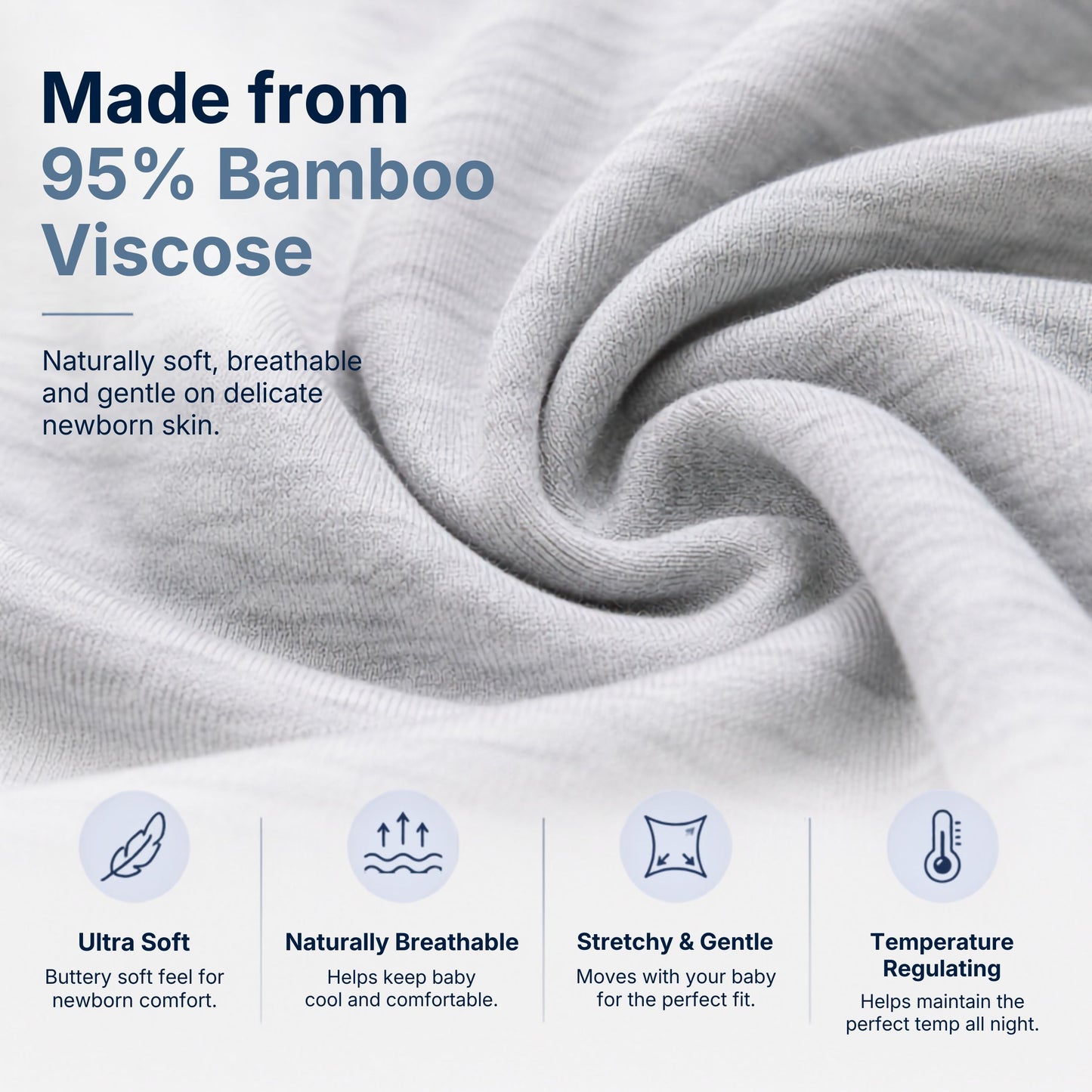 LullaSnug - Bamboo Newborn Sleep Set