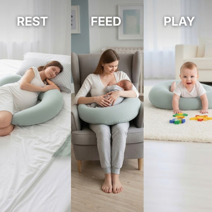 LullaMoon - Side-Sleeper Pregnancy Body Pillow