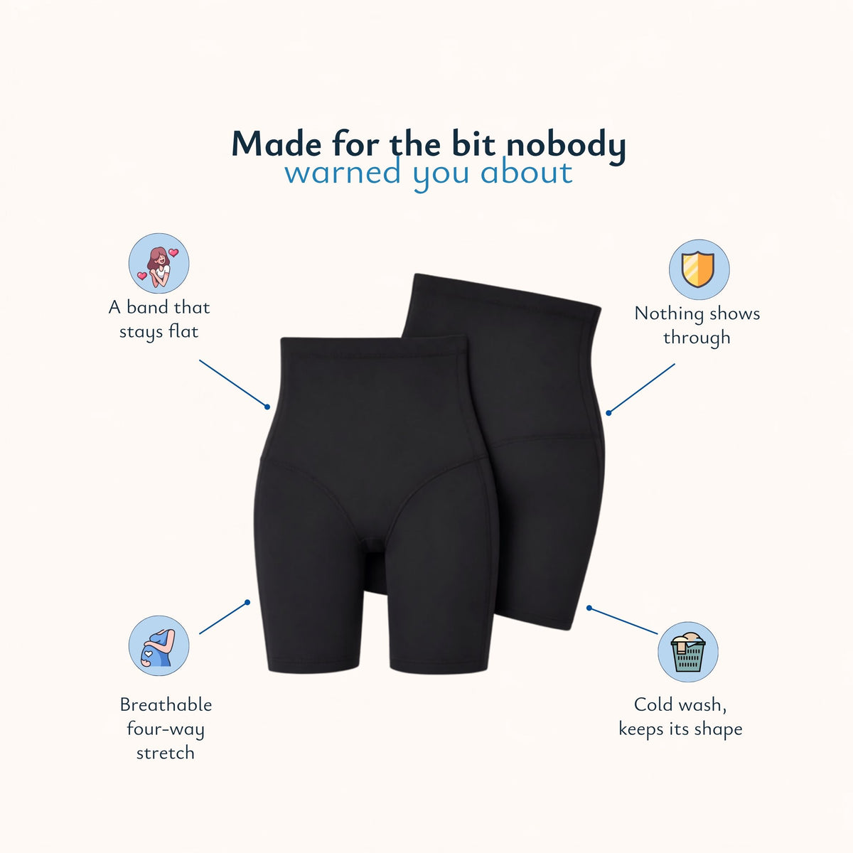 Livvewell™ Postpartum Shorts