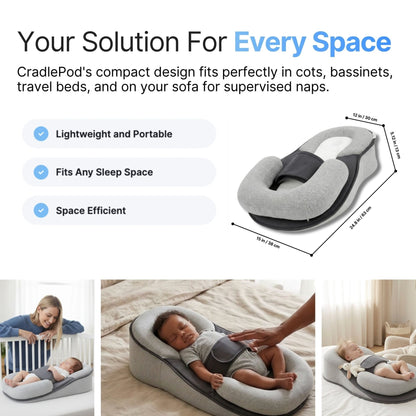 Cradlepod™ - For Reflux, Colic, Better Sleep - Livvewell