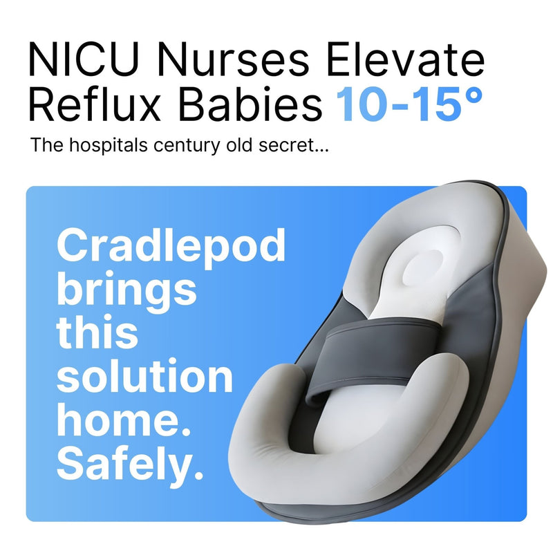 Cradlepod™ - For Reflux, Colic, Better Sleep - Livvewell