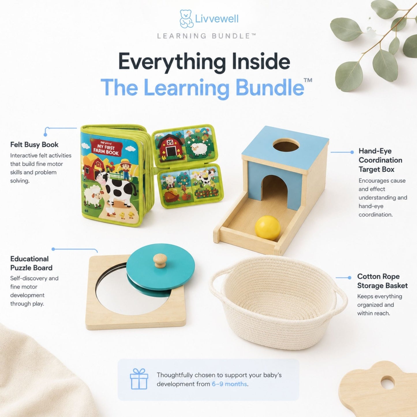Learning Bundle™ (6-9 Months) - Livvewell
