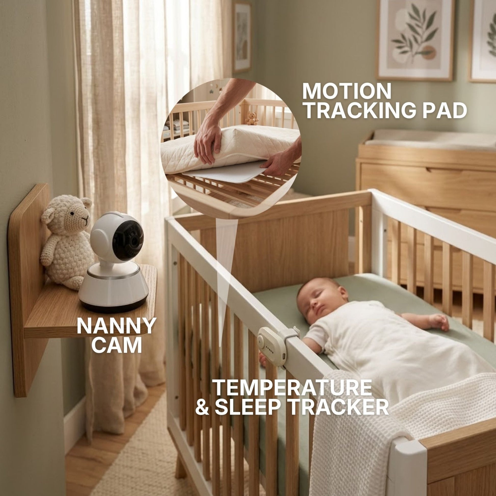 LullaBreath - Baby Breathing Movement Monitor - Livvewell