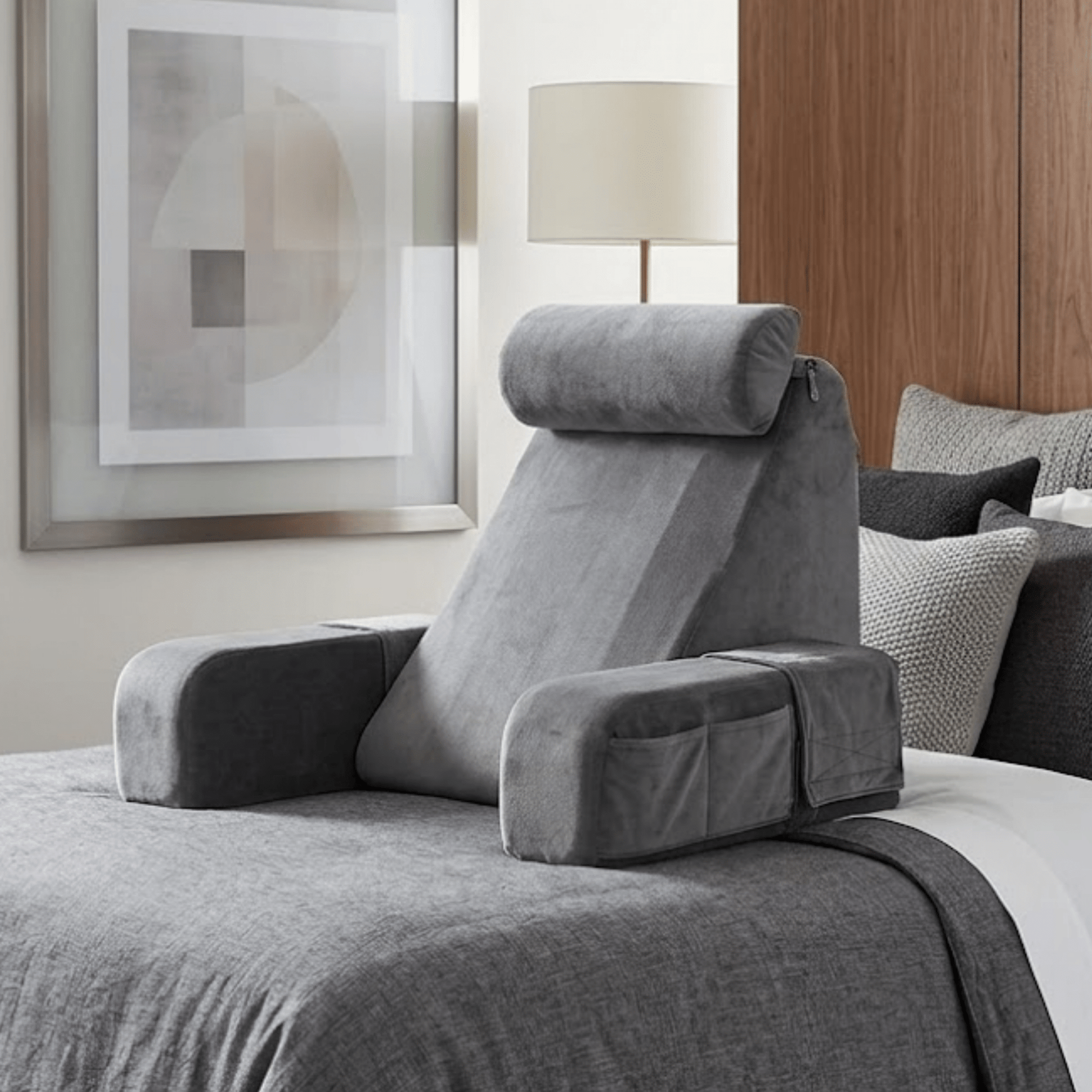 LullaCloud - Memory Foam Pregnancy & Nursing Sofa - Livvewell