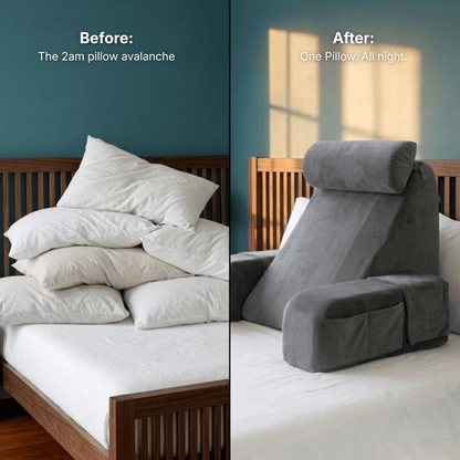 LullaCloud - Memory Foam Pregnancy & Nursing Sofa - Livvewell