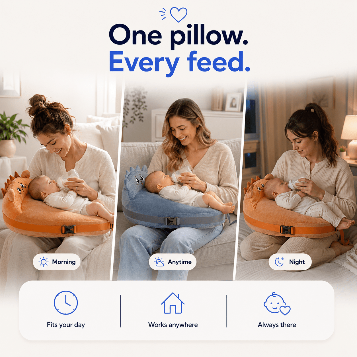Lullacradle™ - Baby Nursing Pillow - Livvewell