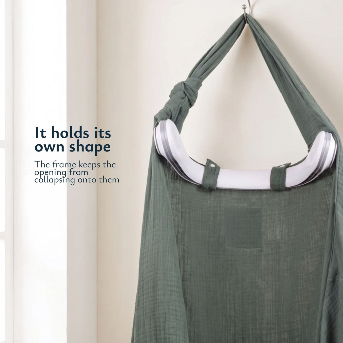 Lullafeed - Nursing Cover with Built-In Fan - Livvewell