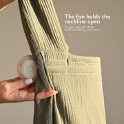 Lullafeed - Nursing Cover with Built-In Fan - Livvewell