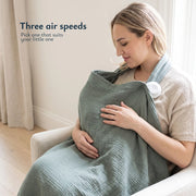 Lullafeed - Nursing Cover with Built-In Fan - Livvewell