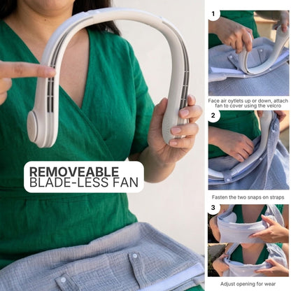 Lullafeed - Nursing Cover with Built - In Fan - Livvewell