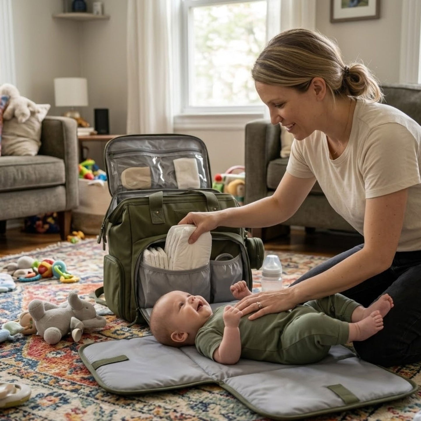 LullaHaul - Tactical Baby Bag - Livvewell