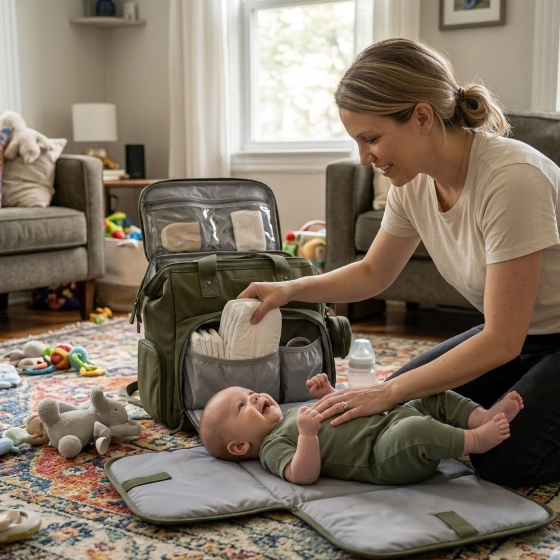 LullaHaul - Tactical Baby Bag - Livvewell