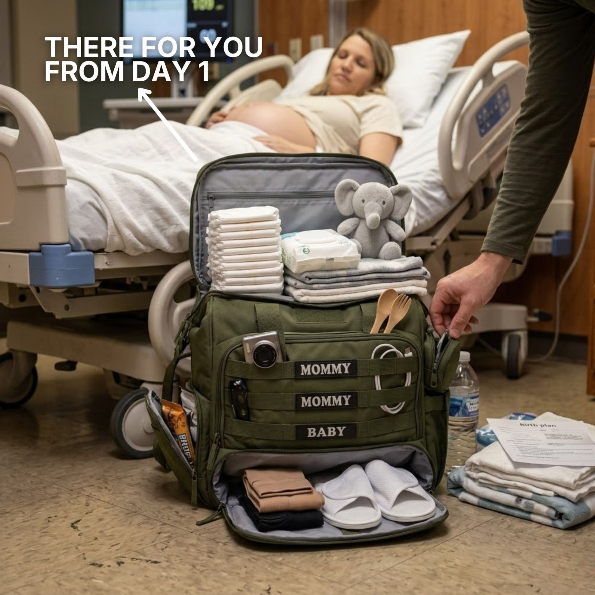 LullaHaul - Tactical Baby Bag - Livvewell