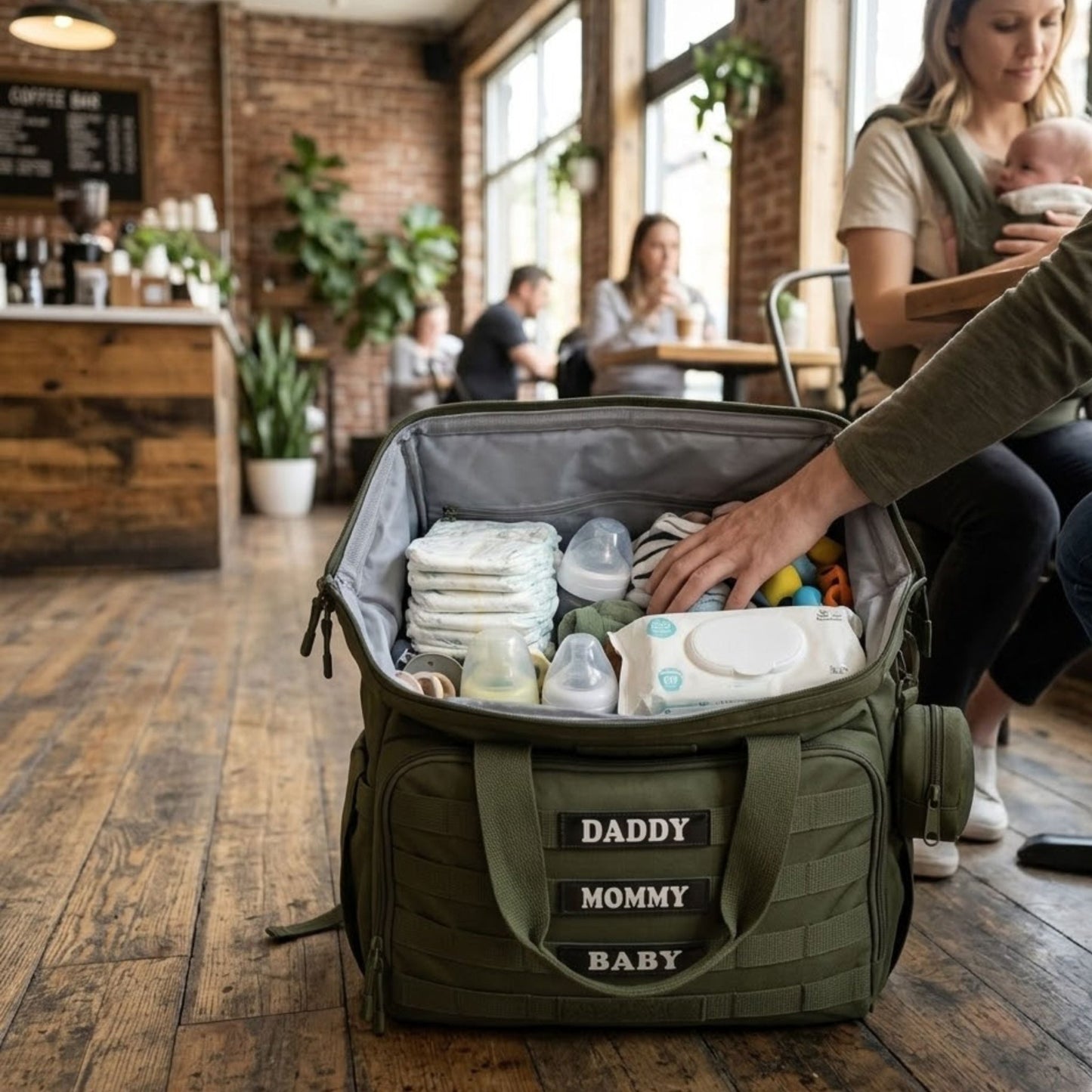 LullaHaul - Tactical Baby Bag - Livvewell