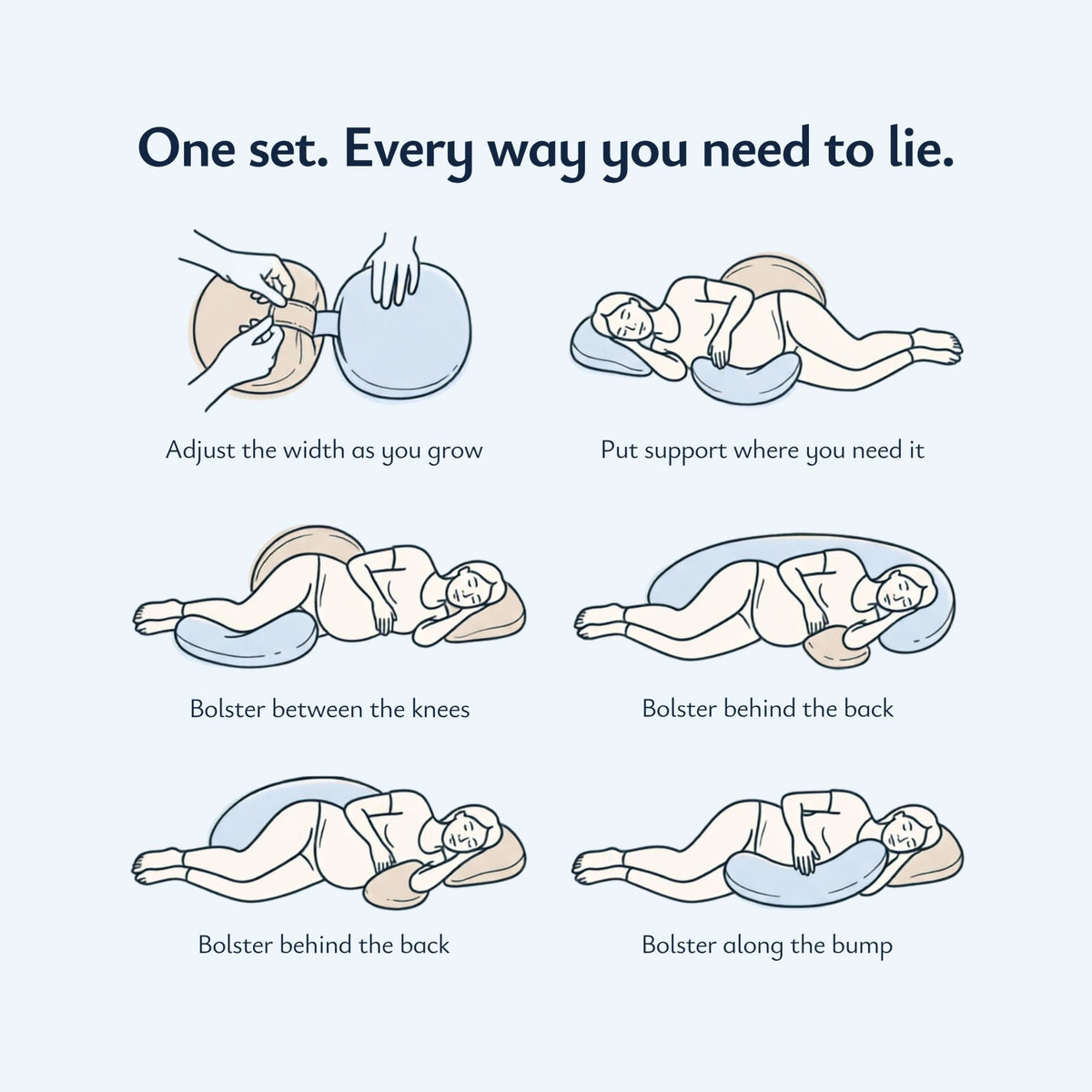 LullaNest™ Pregnancy Pillow - Livvewell