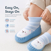 LullaShoe | Non-Slip Baby Sock Shoes - Livvewell
