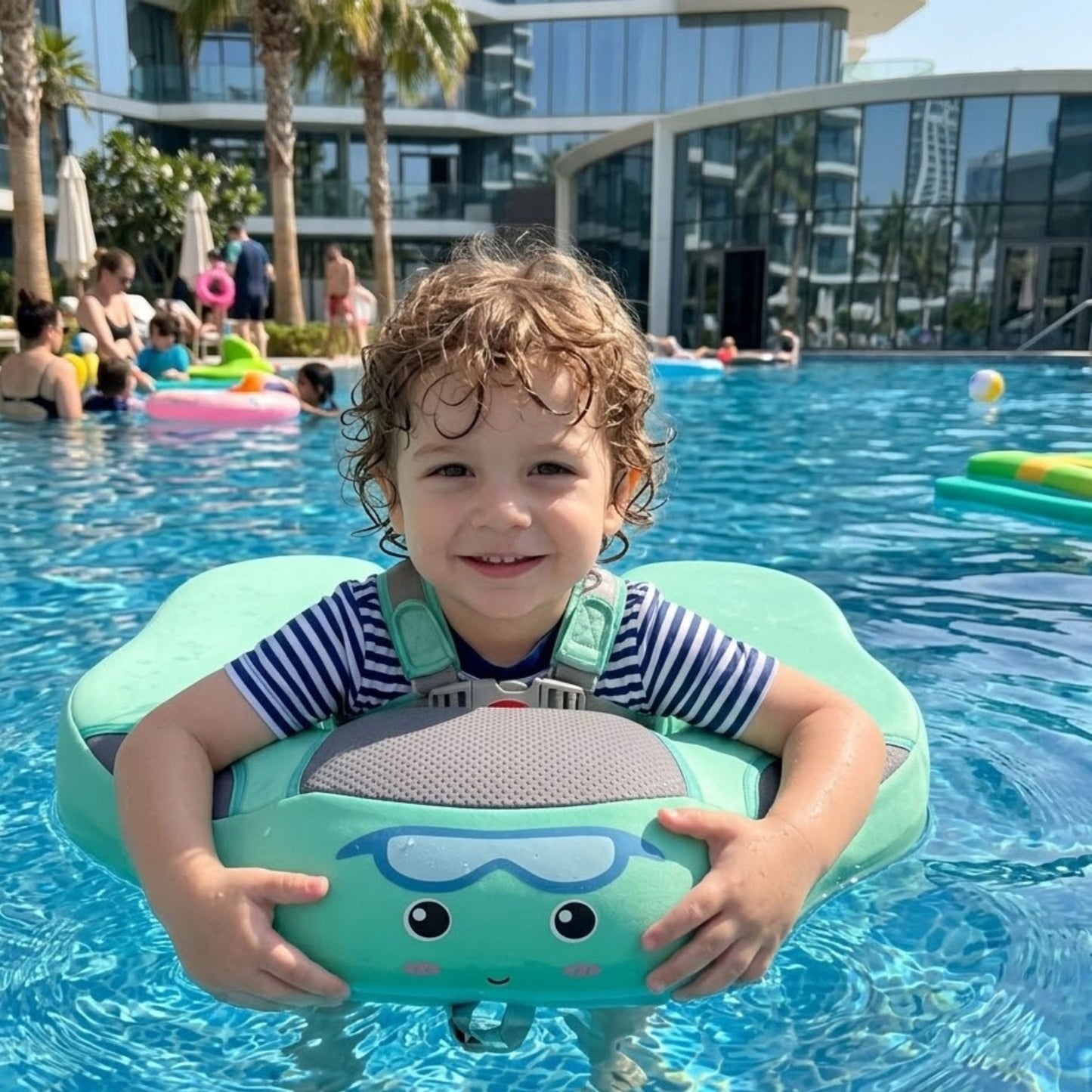 LullaSwim - Non - Inflatable Baby Swim Float - Livvewell