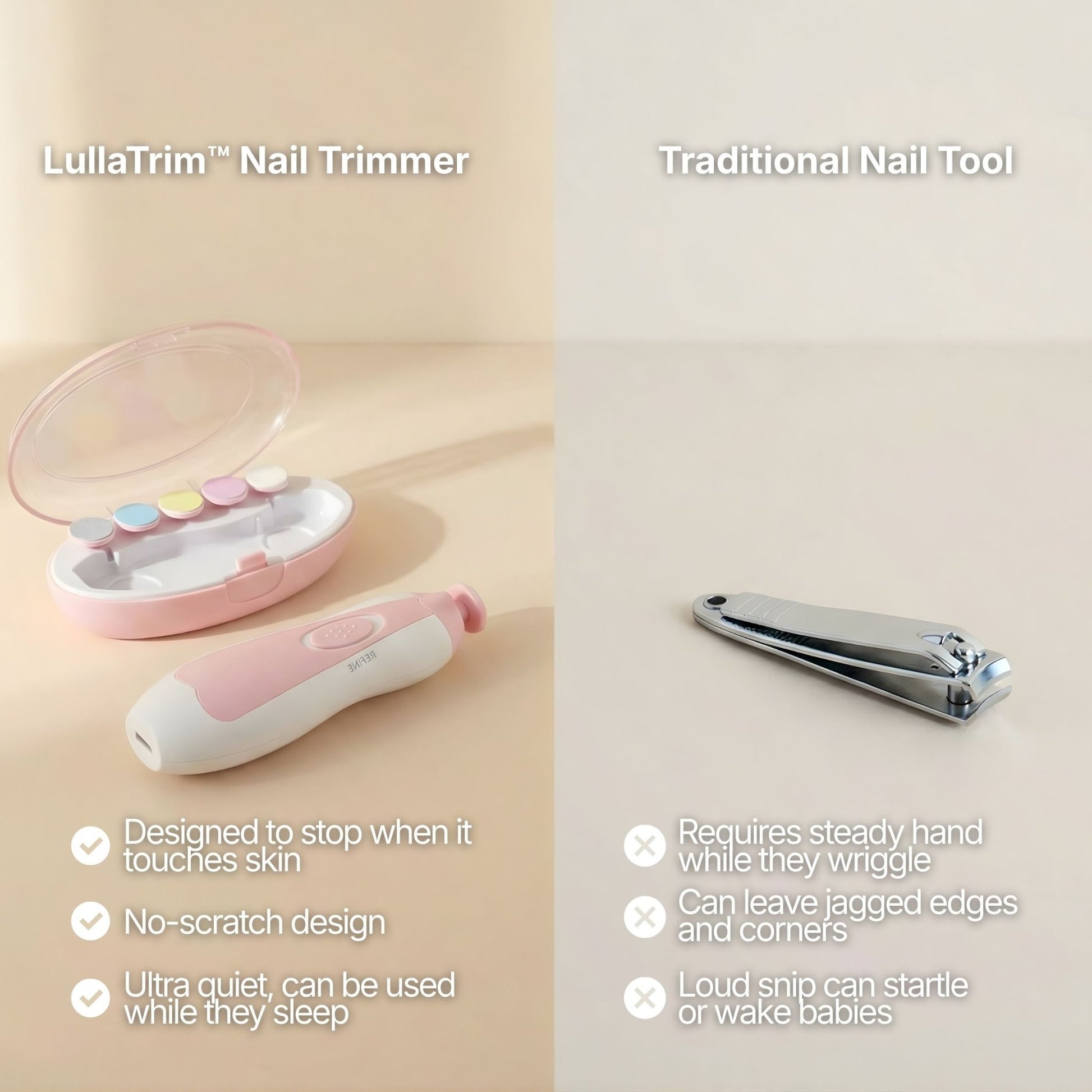 LullaTrim™ Nail Trimmer - Livvewell