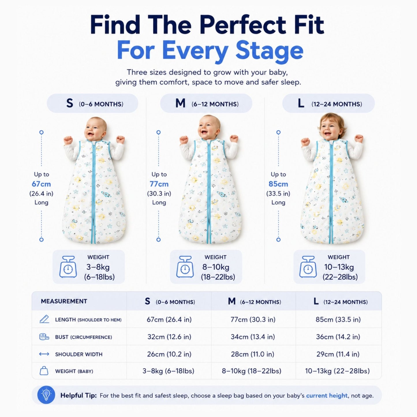 LullaWear - Bamboo TOG Sleep Sack - Livvewell