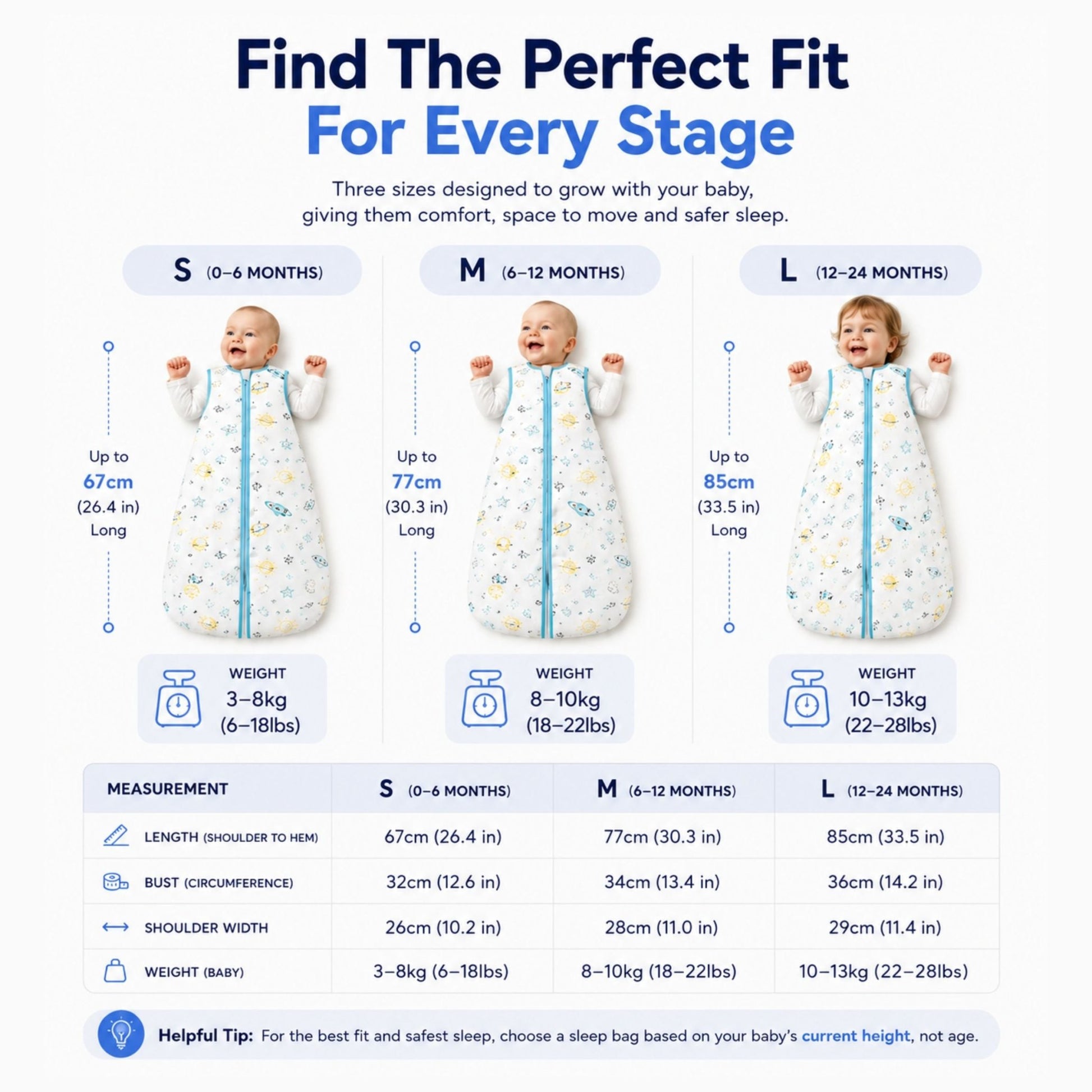 LullaWear - Bamboo TOG Sleep Sack - Livvewell