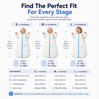 LullaWear - Bamboo TOG Sleep Sack - Livvewell