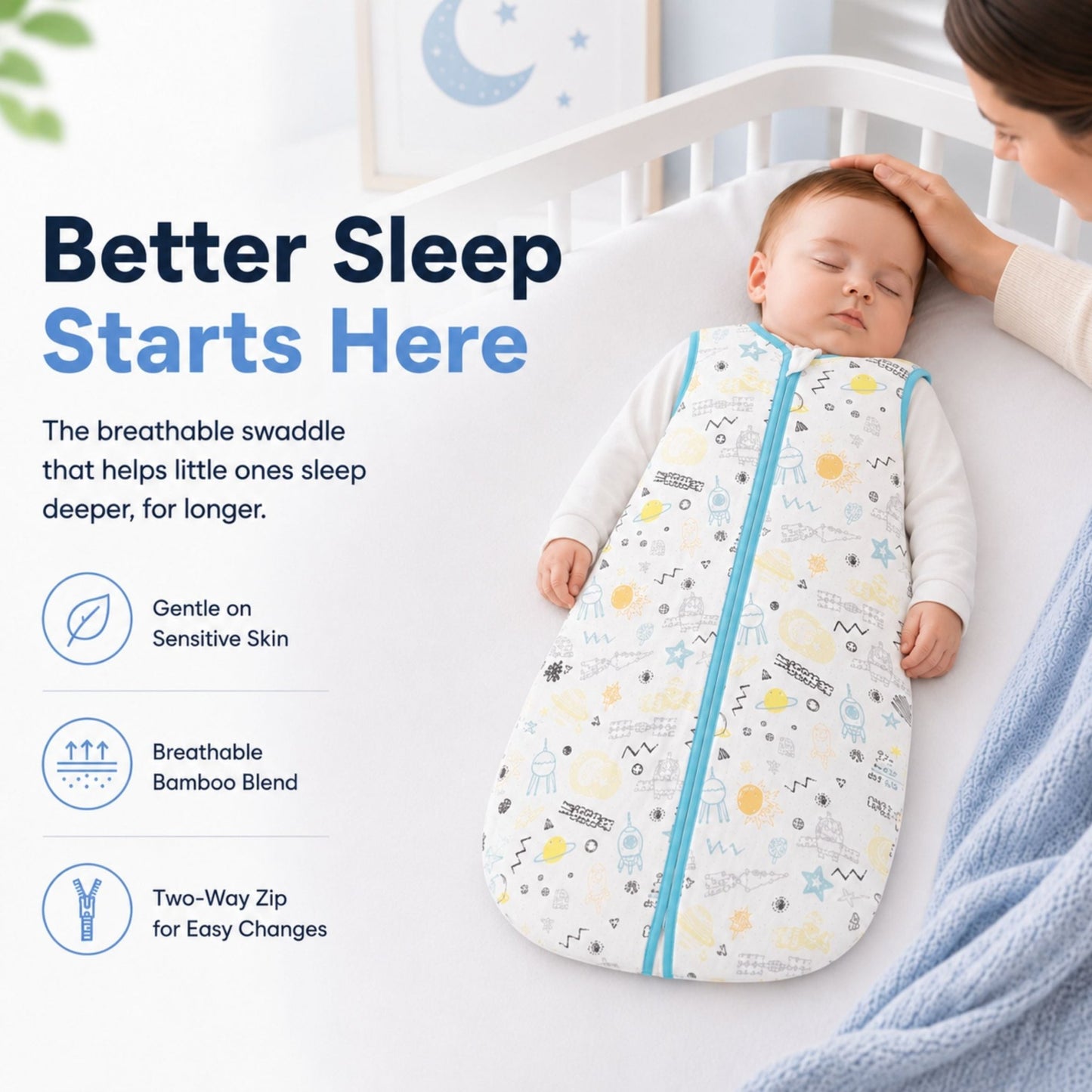 LullaWear - Bamboo TOG Sleep Sack - Livvewell